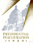 1953 Presidential Inauguration Program, front cover