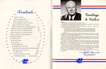 1957 Inaugural Program, pages 2-3