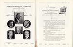 1933 Official Inaugural Program, page 8-9