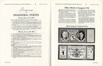 1941 Official Inaugural Program, page 24-25