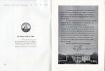 1949 Official Inaugural Program, page 2-3