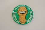 The Grin Will Win in '76 campaign button