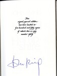 John Irving, Hotel New Hampshire, signed by John Irving