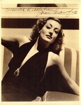 Joan Crawford, autograph by Joan Crawford