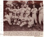Brookport, Illinois Baseball Team Photograph