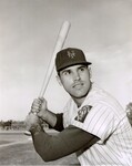 Black and White Mets at Bat Promotional Photograph
