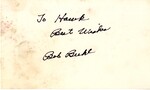 Bob Buhl Autograph