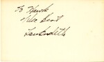Lew Burdette Autograph
