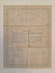 Henry H Cunningham Insurance Receipt Back